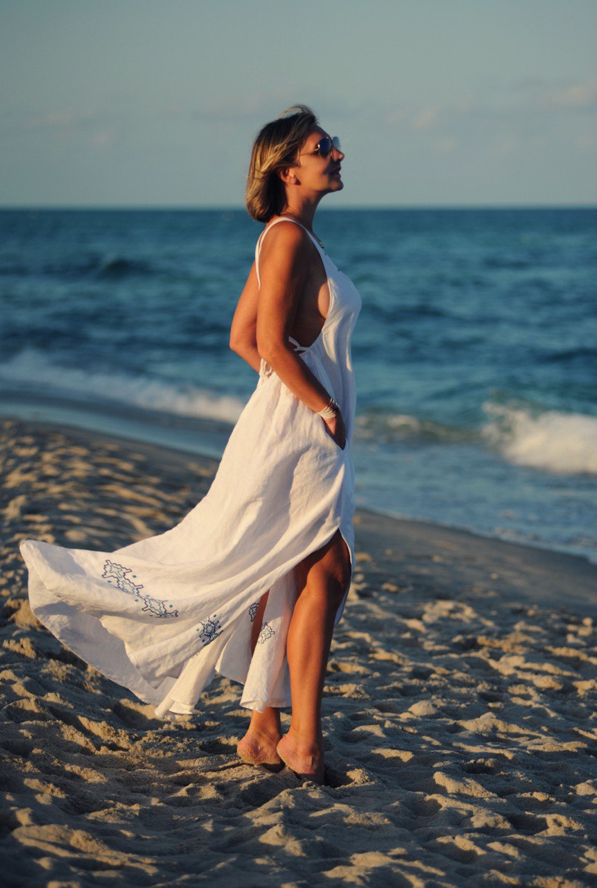 POSITANO Linen Dress - Image 3